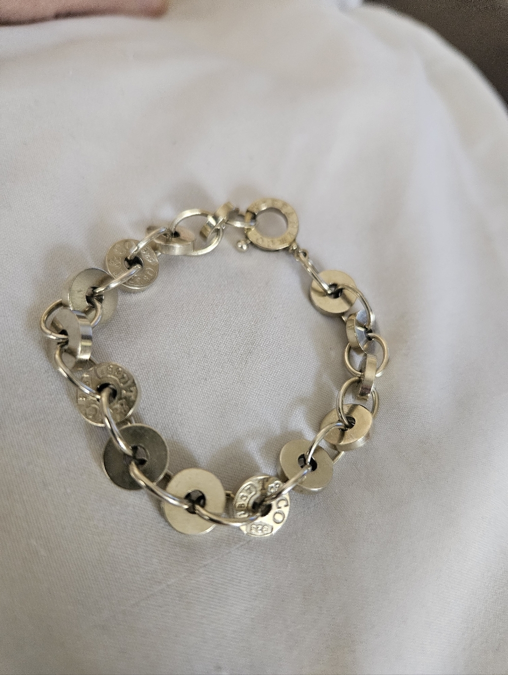 Tiffany & Co. 1837 Circle Link Bracelet, Sterling Silver